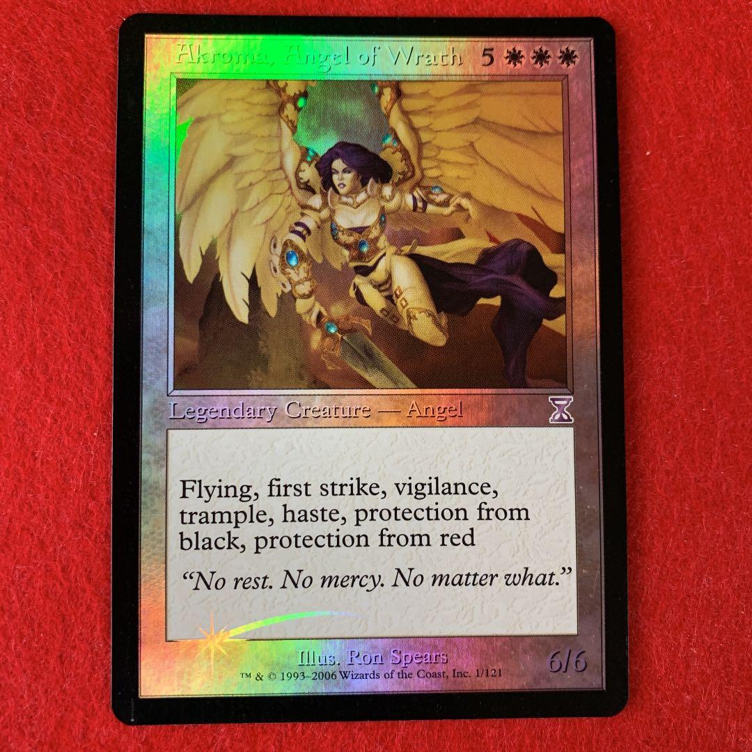【foil】怒りの天使アクローマ/Akroma, Angel of Wrath