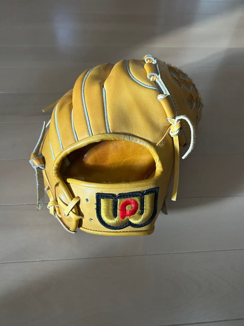 ワールドペガサス　桑田　軟式グローブ イエロー