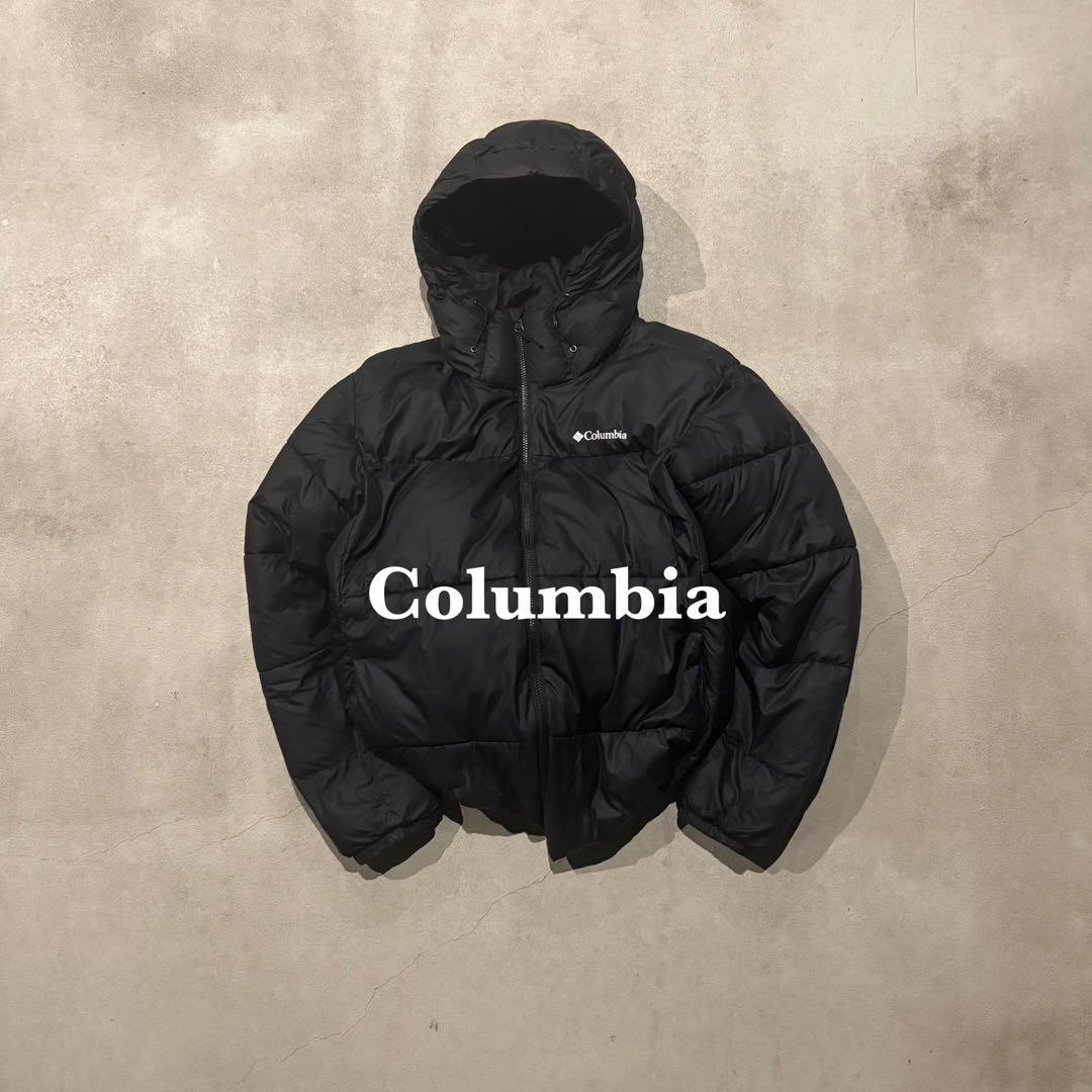 【大人気❗️】極暖！columbia 　ダウン　ブラック XL