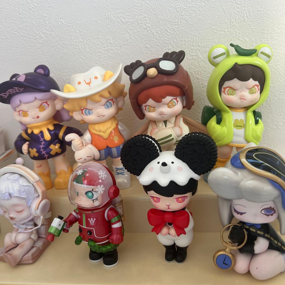 フィギュア 8体セット カラフルキャラクター