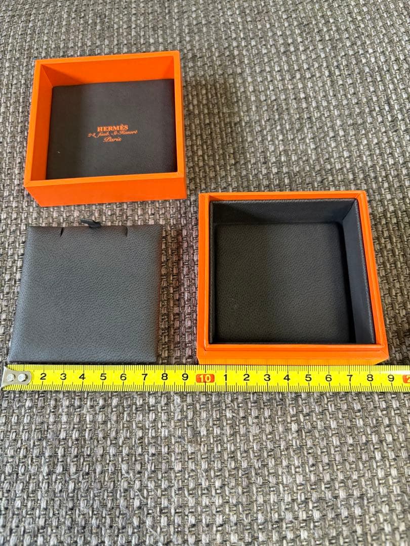 正規品　美品エルメス アクセサリーネックレスなど　まとめて空箱ケース5セット