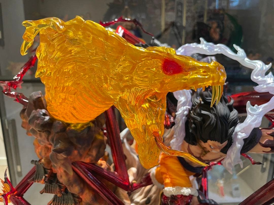 ONE PIECE ワンピース スネークマン ルフィ フィギュア ガレージキット