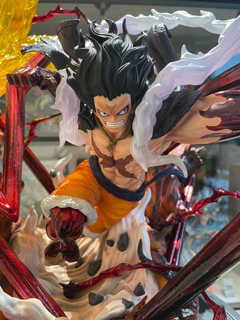 ONE PIECE ワンピース スネークマン ルフィ フィギュア ガレージキット