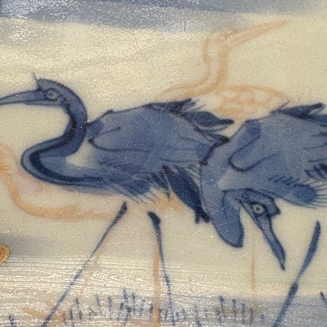 江戸時代　古伊万里　富士山　角皿