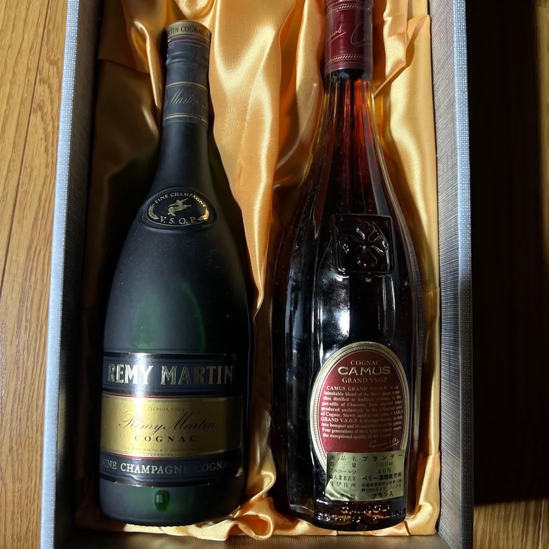 Rémy Martin & Camus コニャック 2本セット