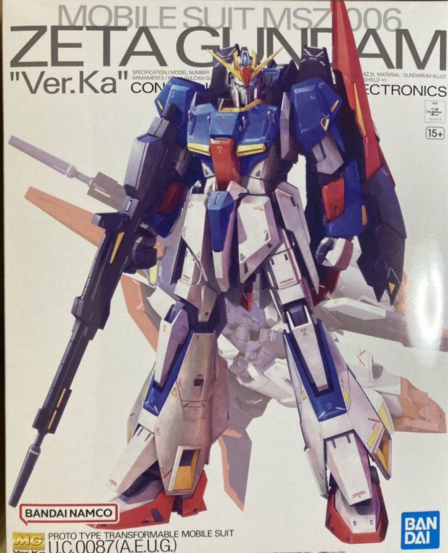 MG MSZ-006 ゼータガンダム Ver.Ka 1/100スケール