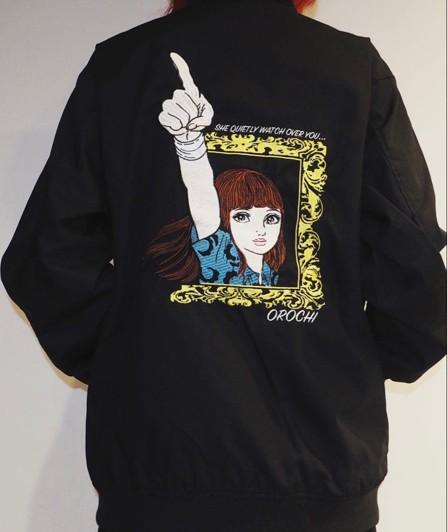 楳図かずお　おろち50周年記念　刺繍ブルゾン　Sサイズ　新品未開封　希少品