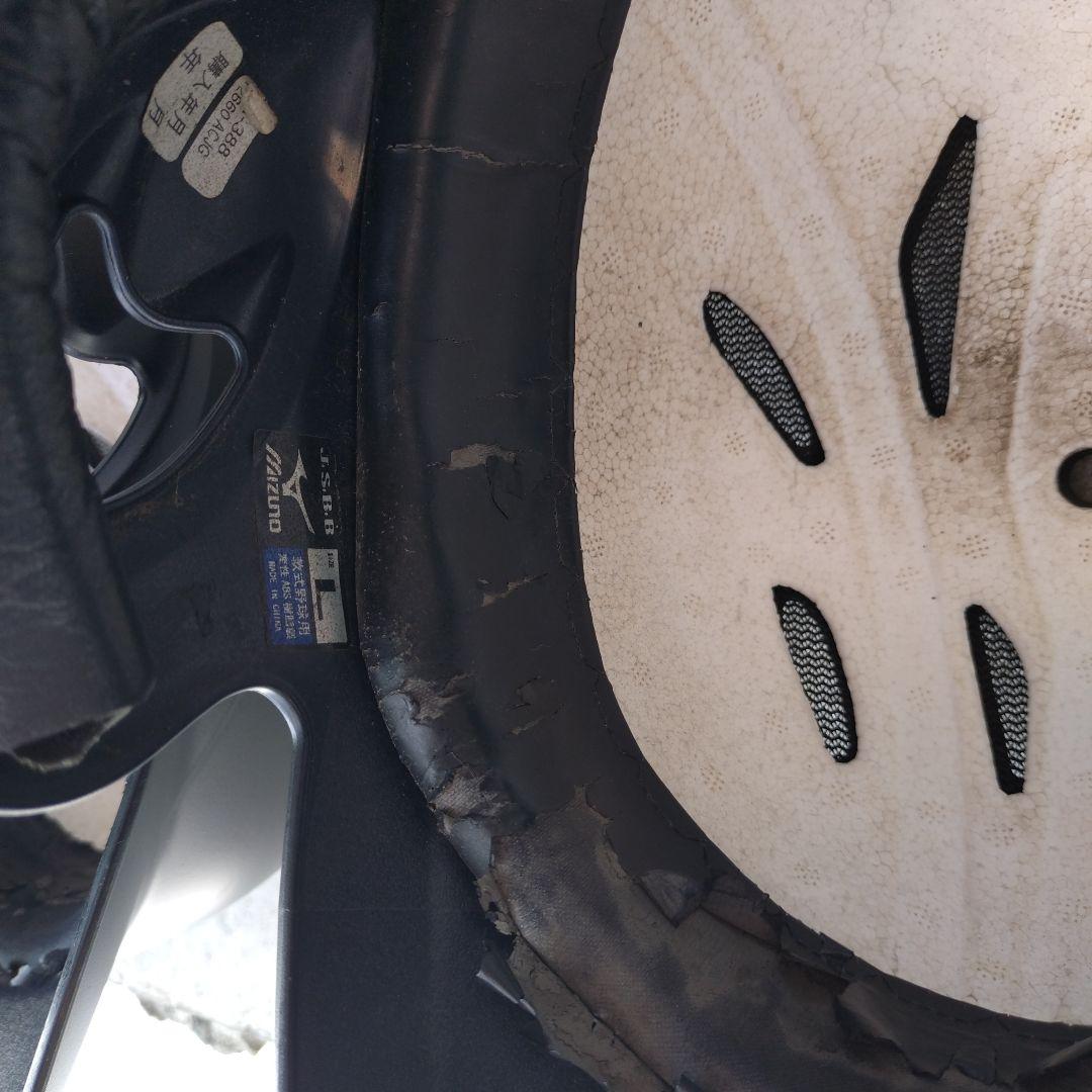 野球　軟式ヘルメット　マットブラック　野球道具　両打者用　両耳付　Ｌサイズ×3個