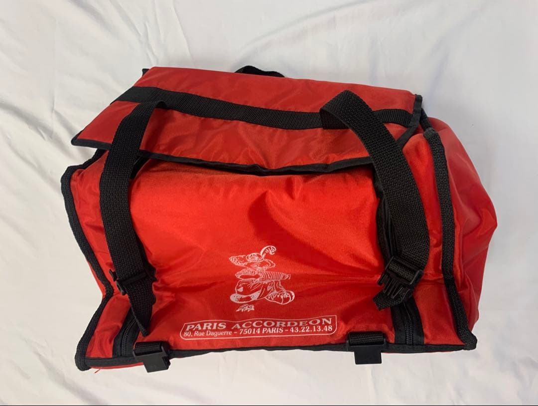 アコーディオン　ソフトケース　リュック式　小型