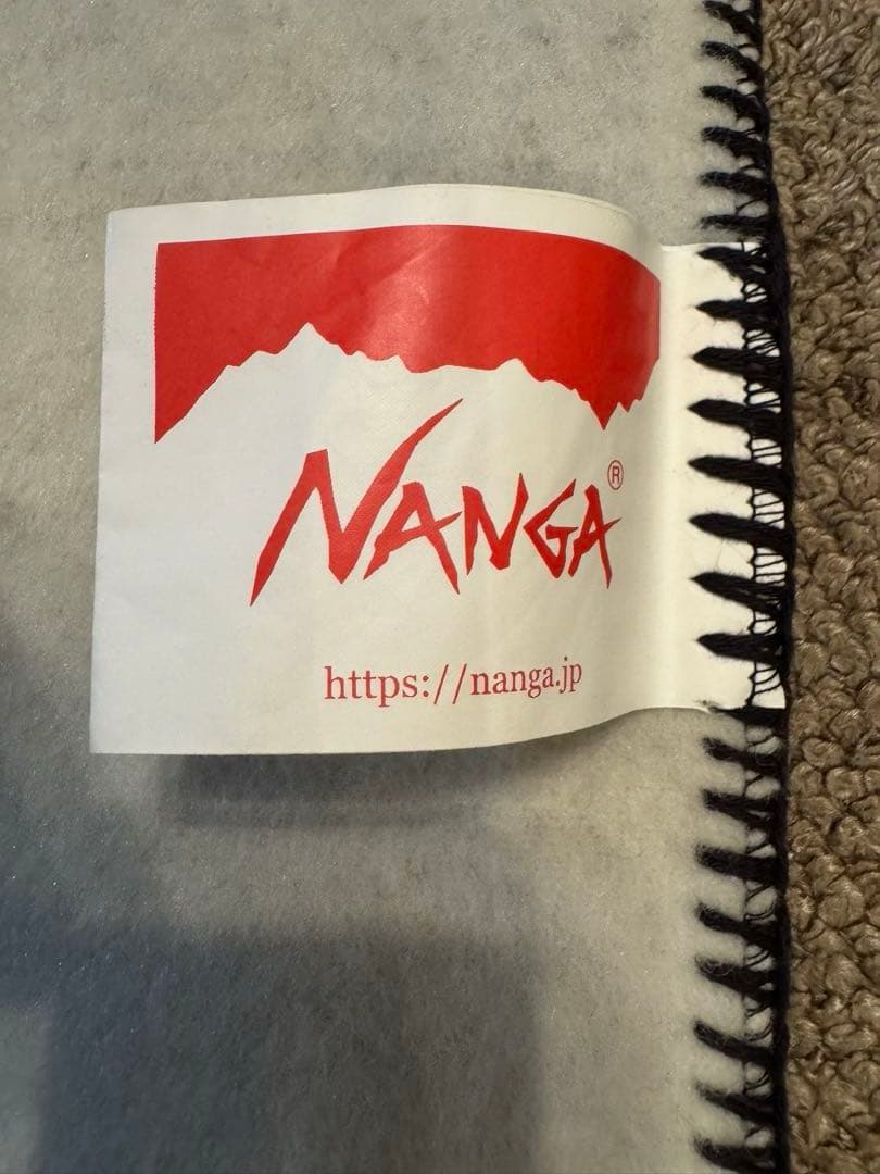 NANGA ナンガ 防炎 ブランケット ロゴ キャンプ ファイアー 焚き火