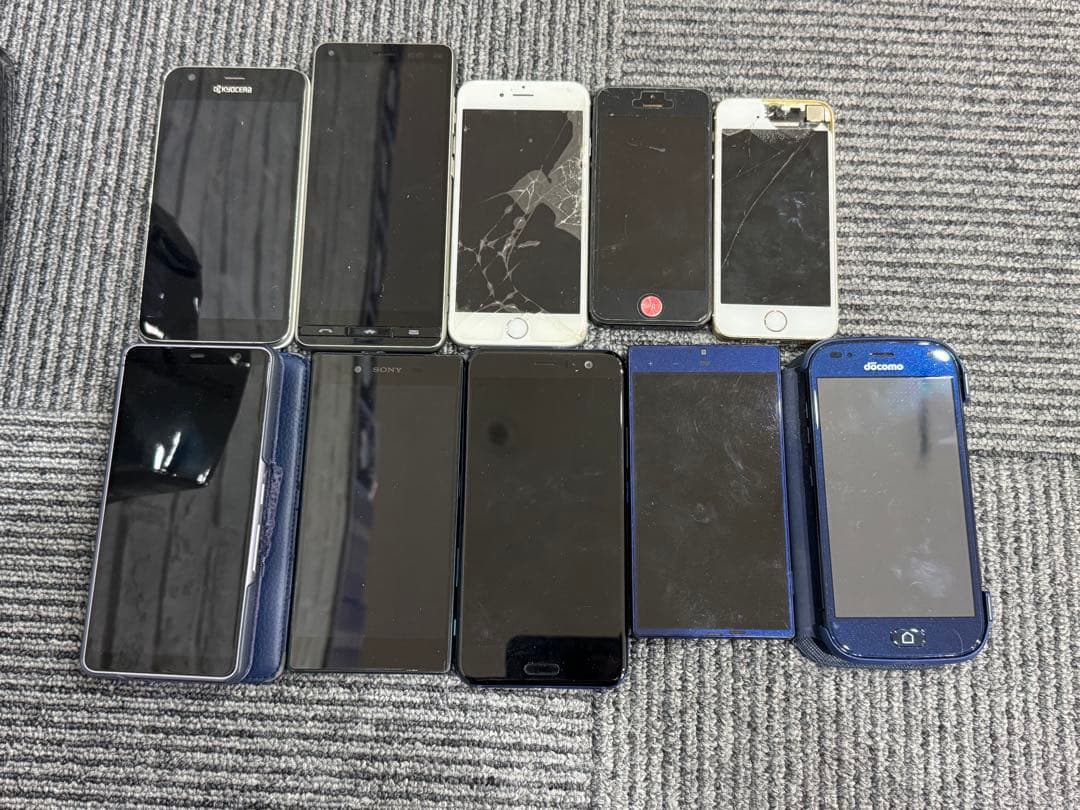 スマートフォン　スマホ　10台セット