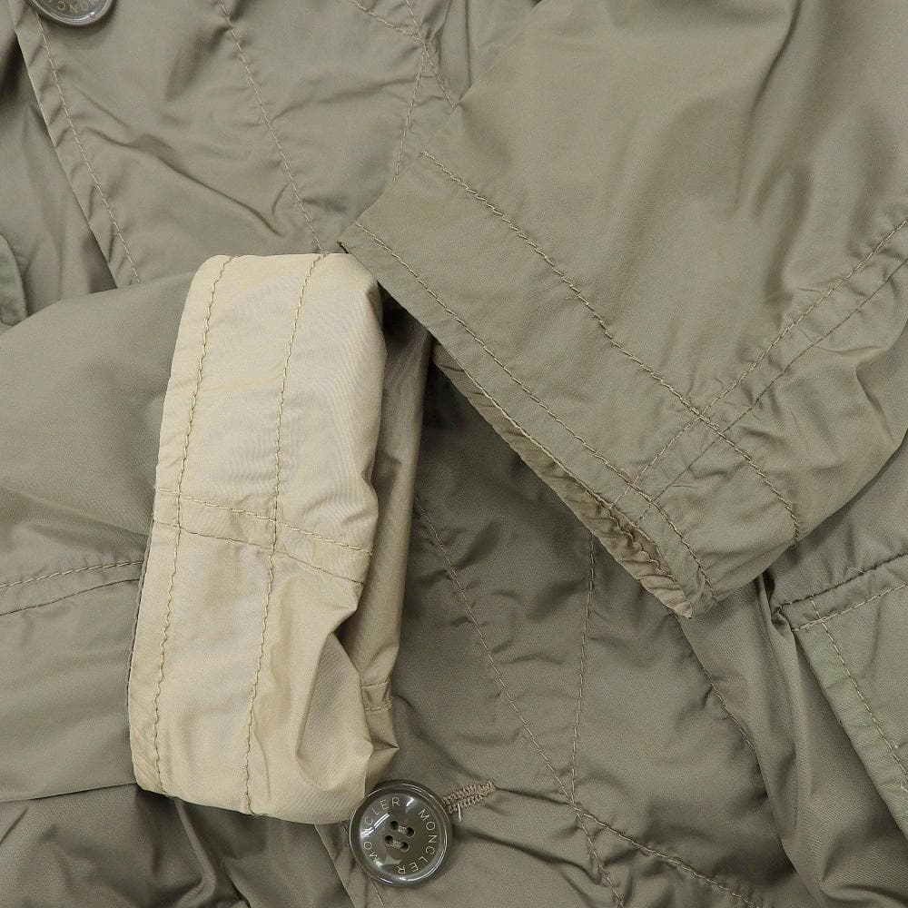 モンクレール 現行軽量 リバーシブル ナイロン フィッシュテール モッズコート