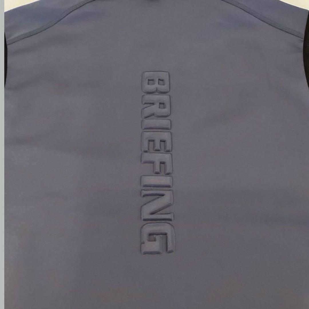 BRIEFING　正規品　MENS 3D LOGO VEST グレーM
