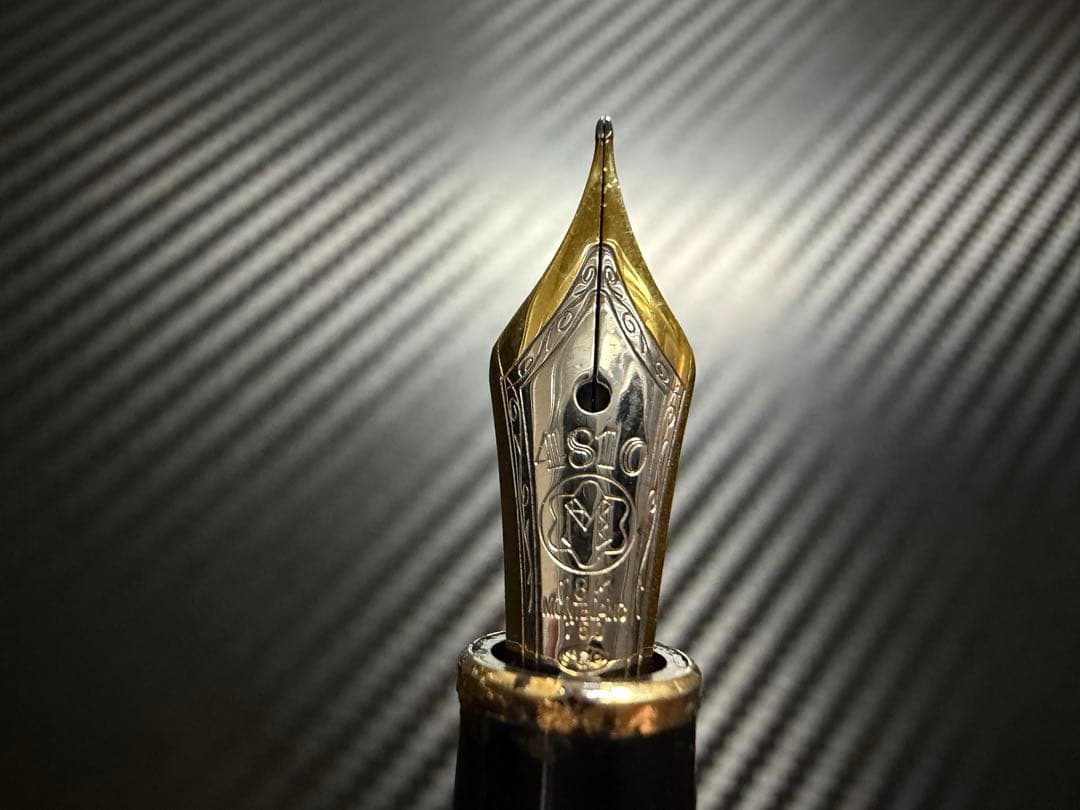 美品 モンブラン マイスターシュテュック 1444 ソリテール EF 万年筆