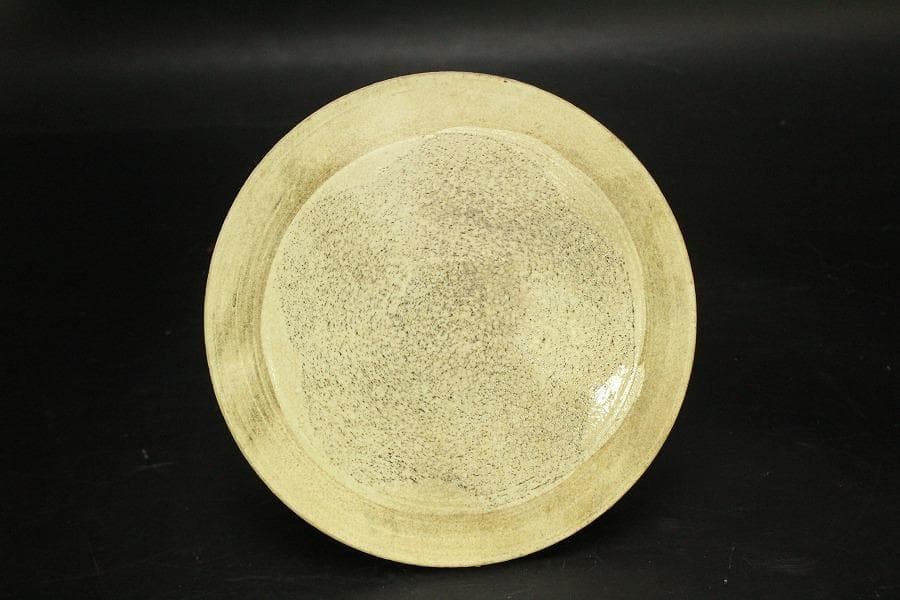 茶道具 織部 水指 在印 美品(BB477)