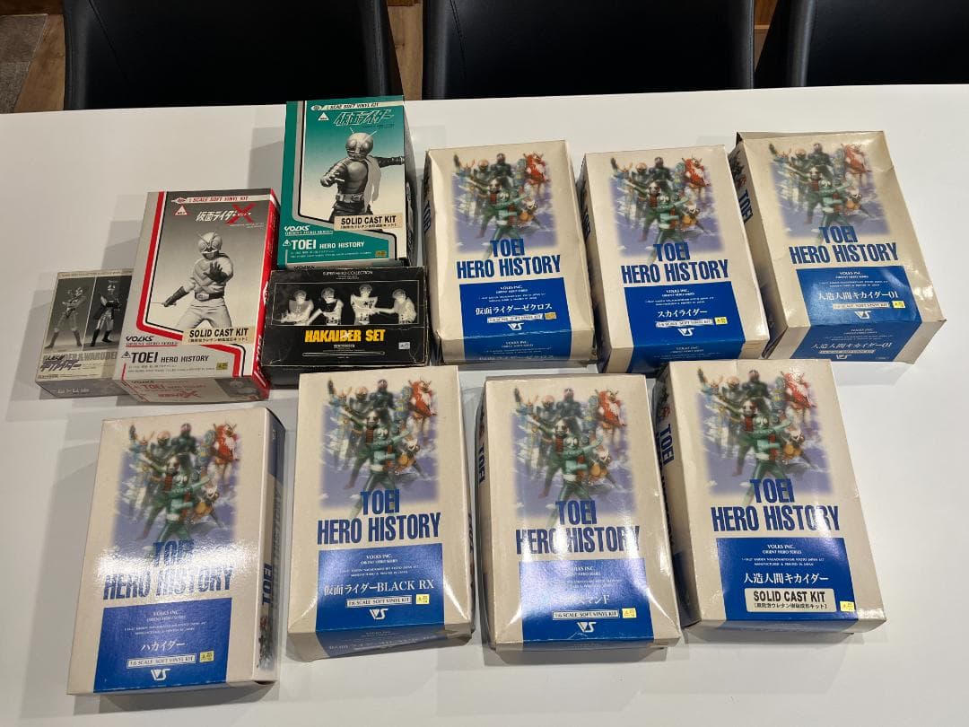 TOEI HERO HISTORY キカイダー　仮面ライダーなど