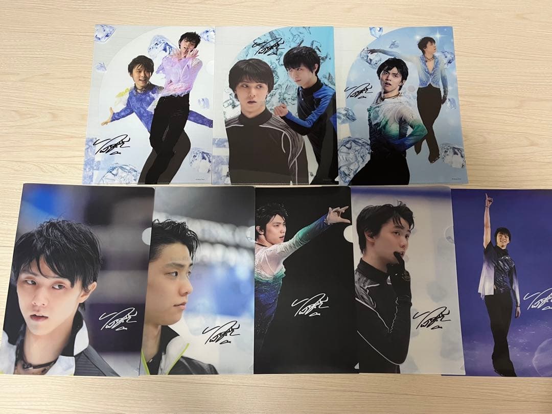 羽生結弦　西川キャンペーンクリアファイル2019