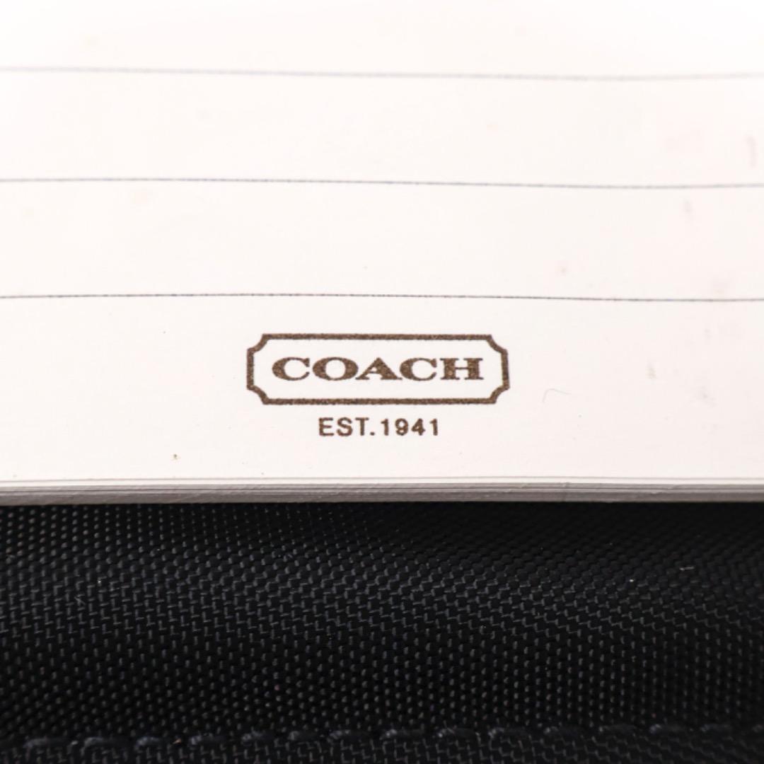 H3749-32◾️オールドコーチ　レザー　マルチケース　レザーバインダー　A４