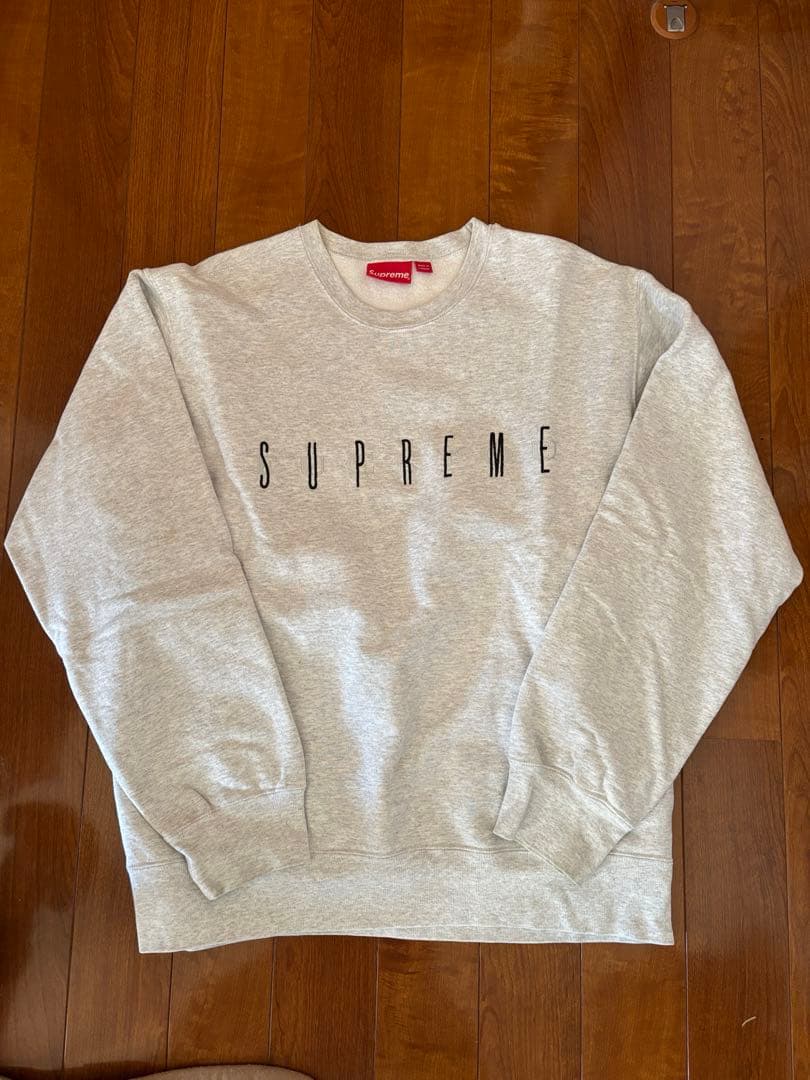 Supreme グレー スウェット　XL