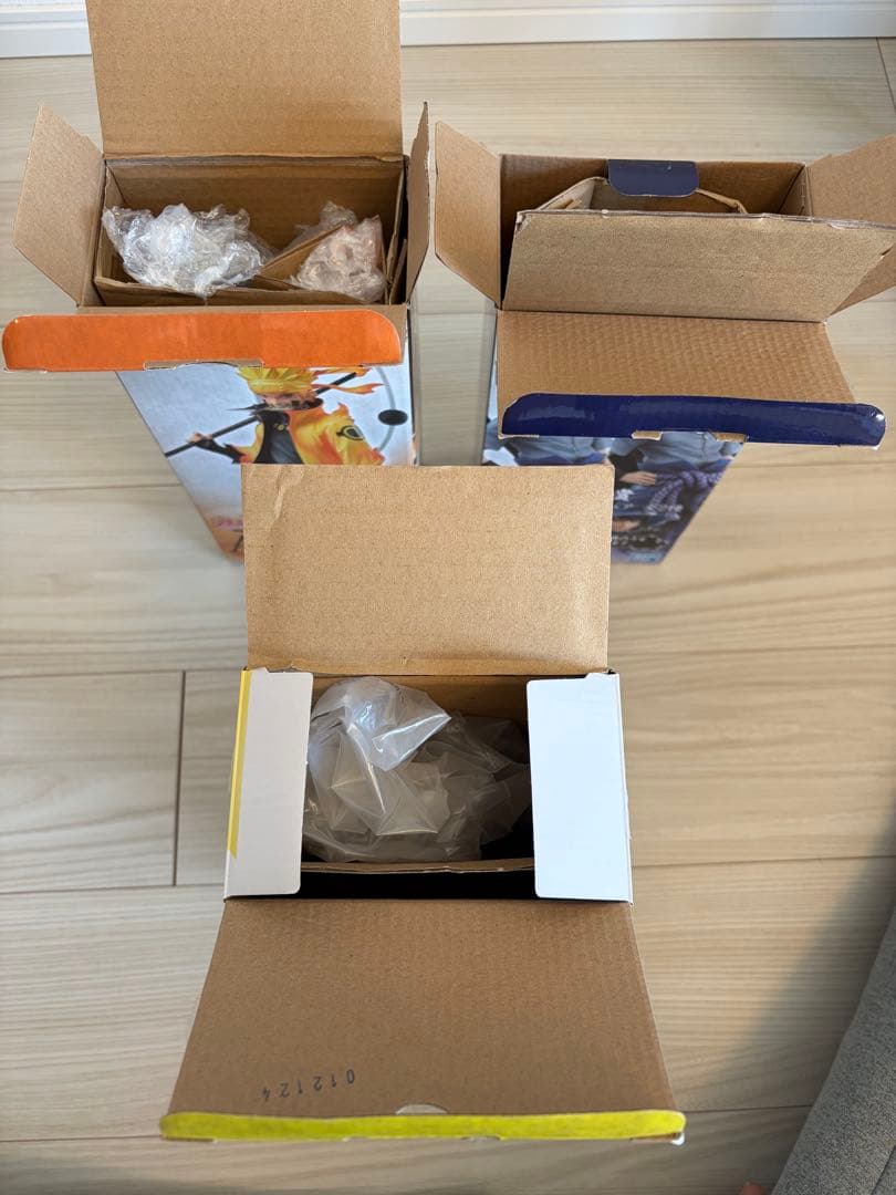 A賞　ナルト 六道仙人　B賞　サスケ　写輪眼&輪廻眼ver ミナト空箱　一番くじ