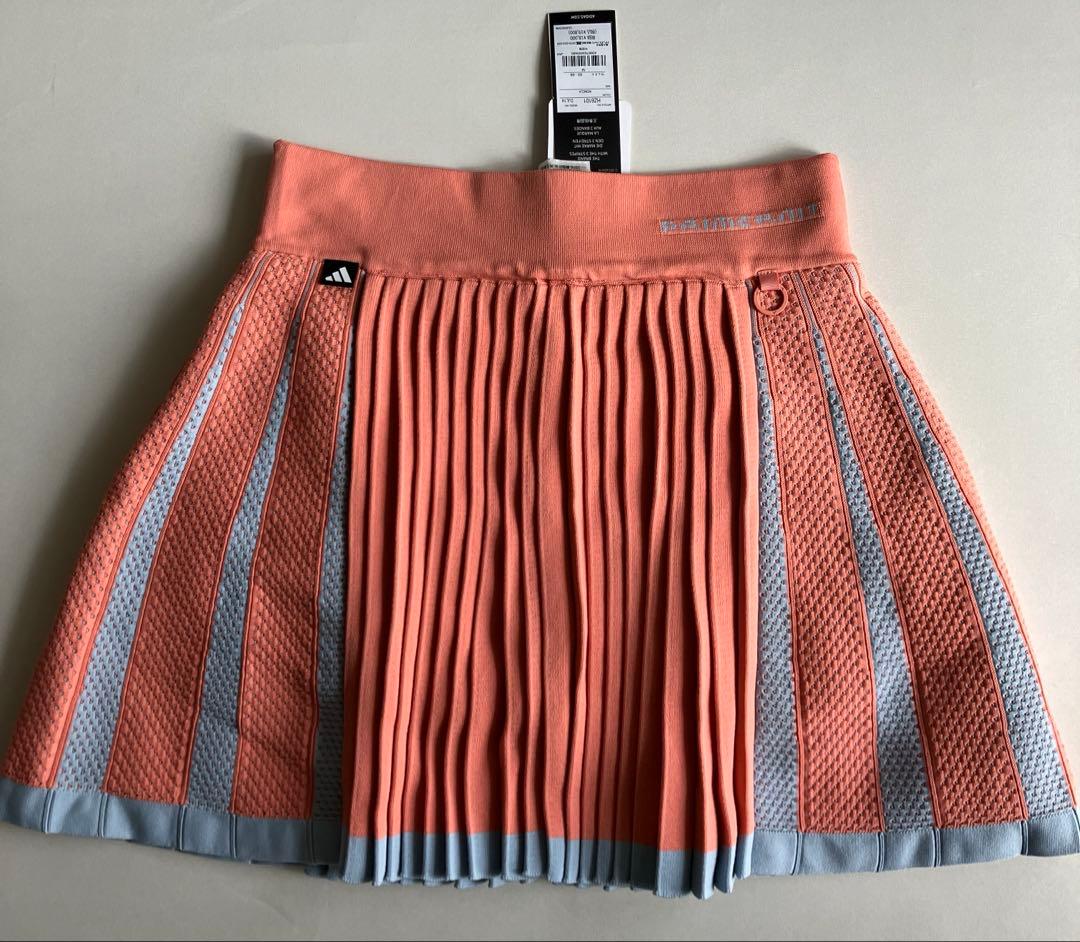 新品タグ付⛳️アディダスゴルフ激カワ　ニット&スカートセット　M