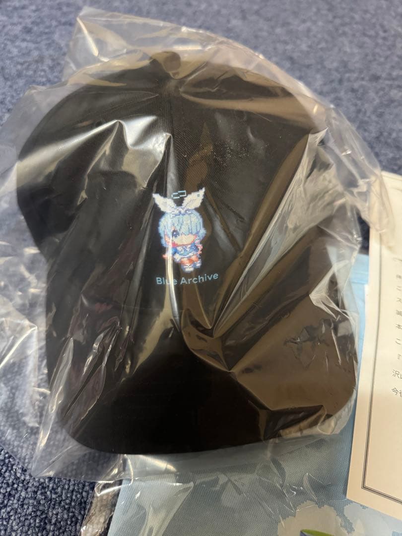 Google Playメモリアルダンジョン ブルーアーカイブ Tシャツ&キャップ