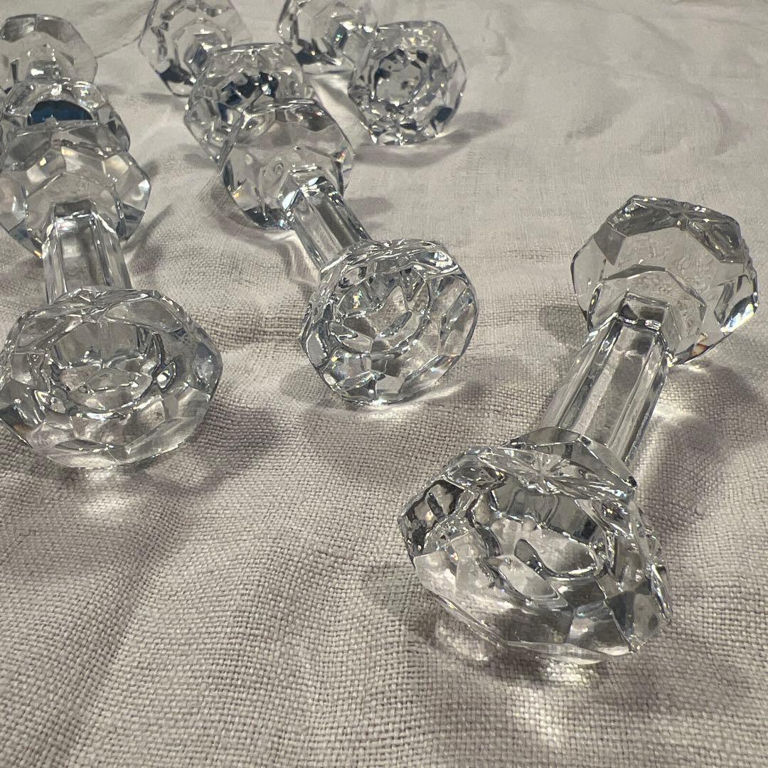 サラグレース　ガラス　カトラリーレスト 6個セット