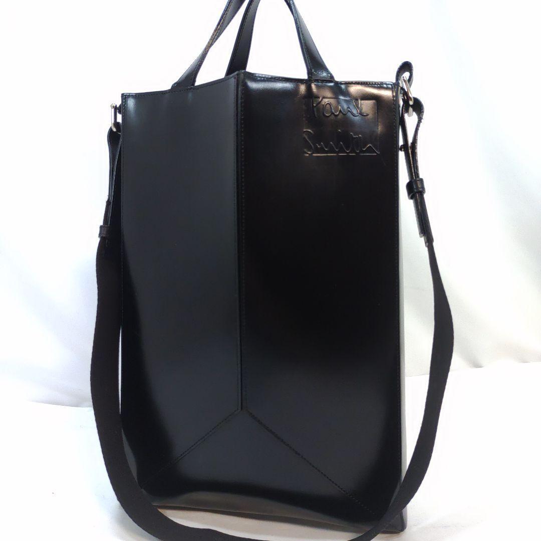 ポールスミス ハンドバッグ 2way ショルダー レザー A4可 ブラック