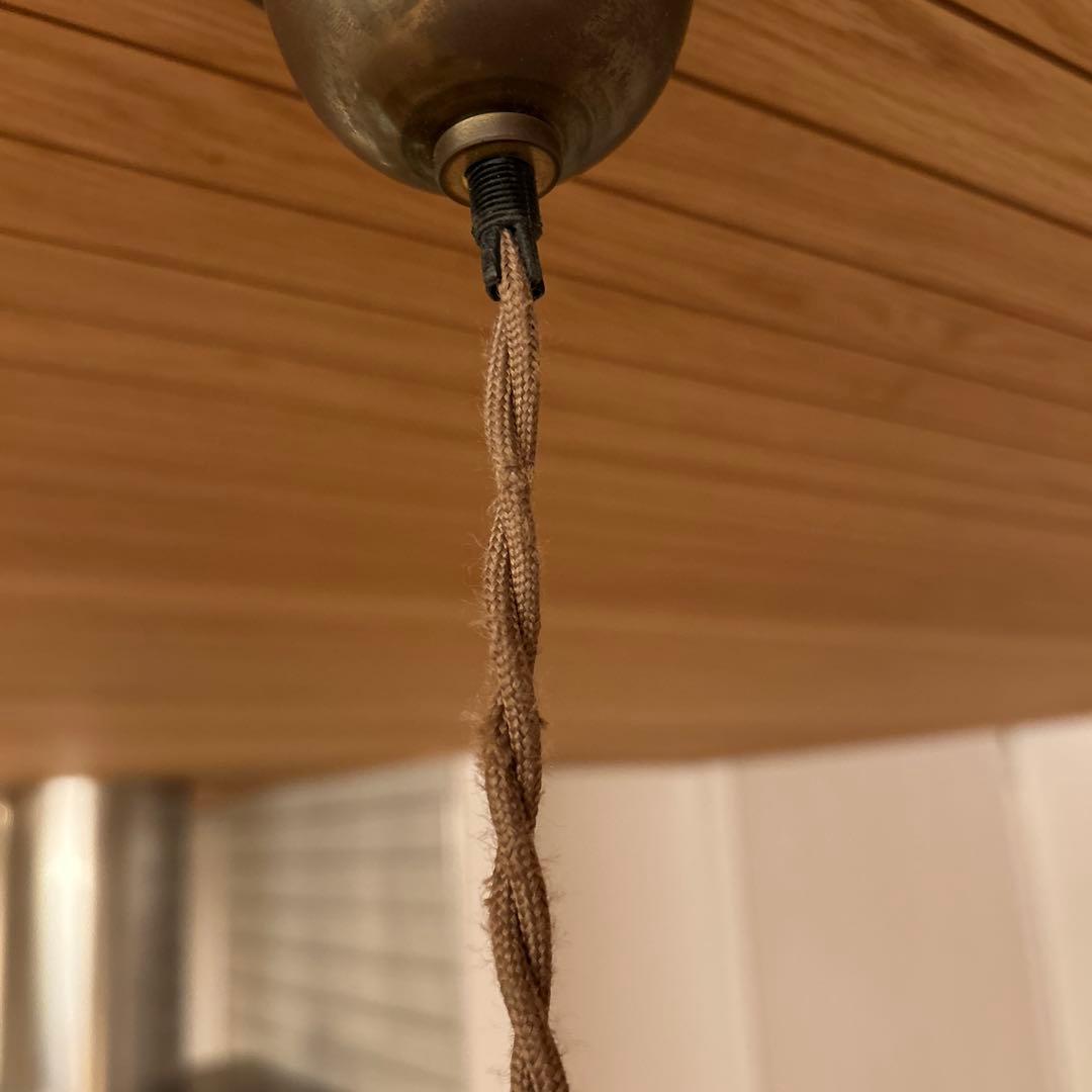 週末限定値下げ　イギリス　アンティーク　ホワイト　ペンダントライト 星型