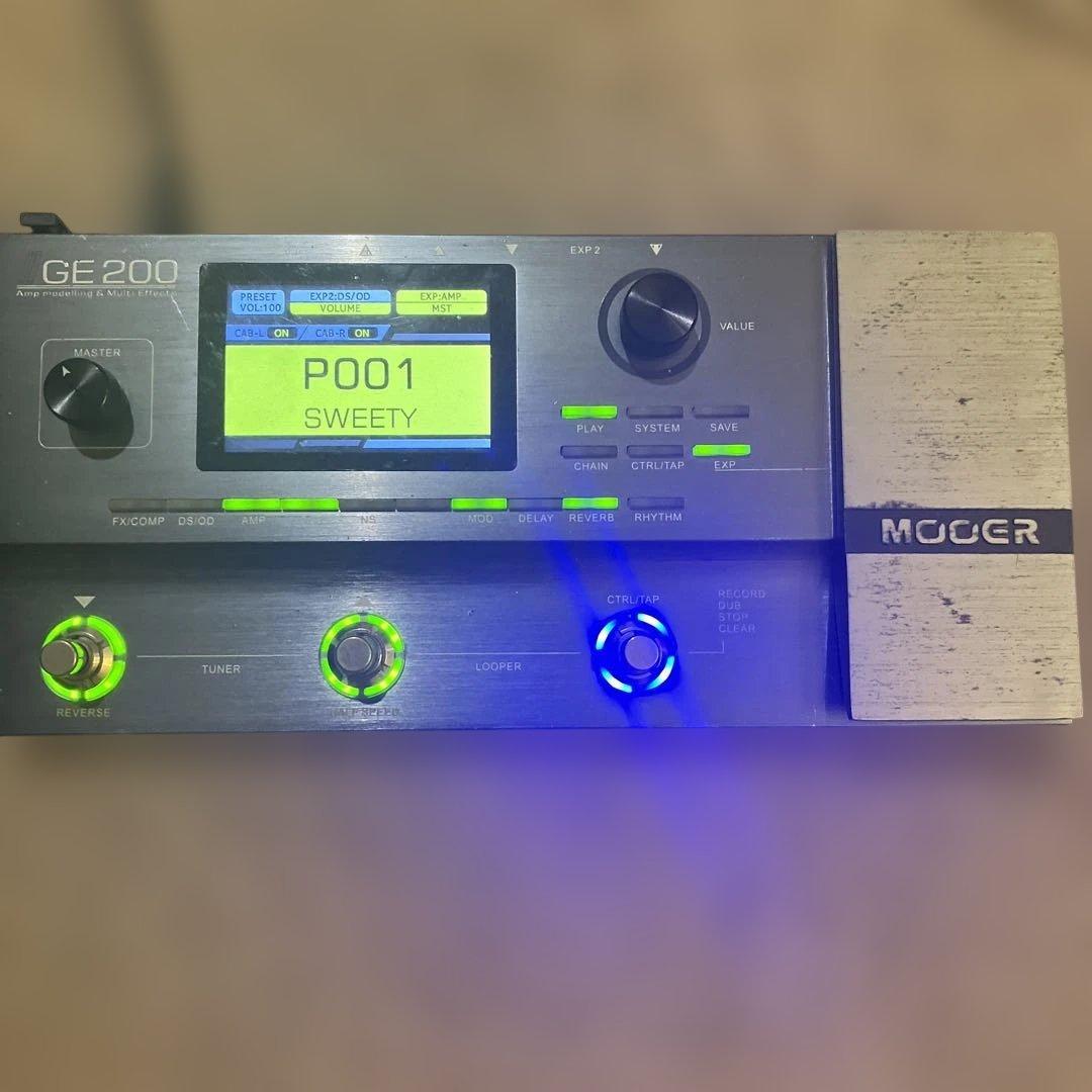 ギター mooer ge200