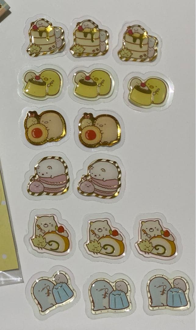 すみっコぐらし シールセット ドロップ　シールビッツ　マシュマロシール