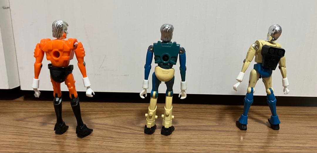 ミクロマン 当時物 ３体セット