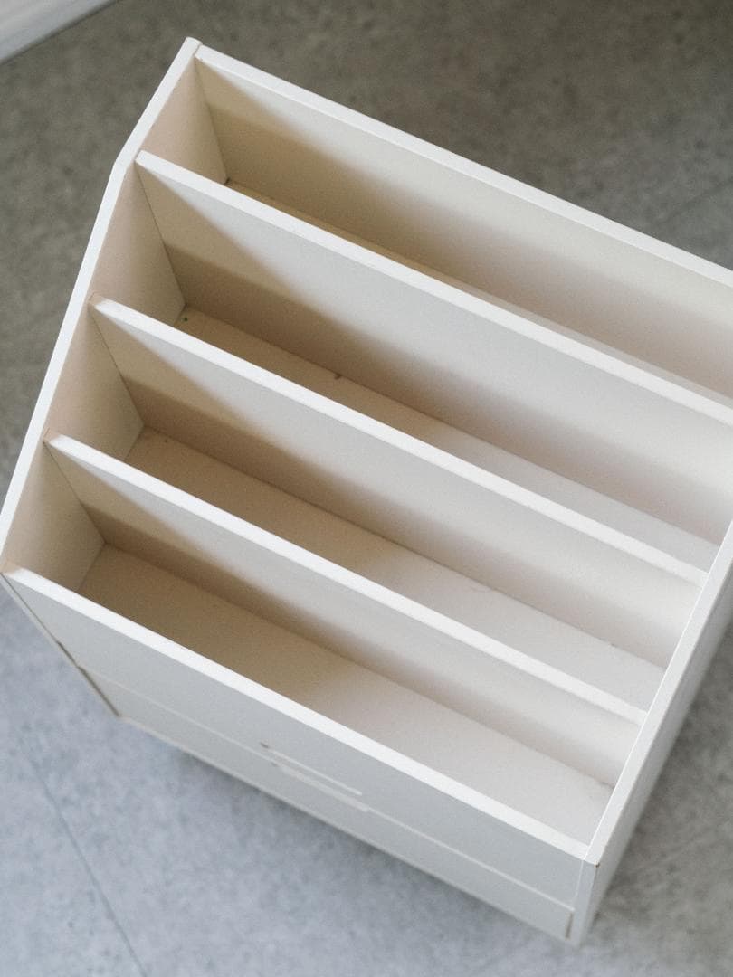 【太郎】マガジンラック・ブックシェルフ 本棚 ワゴン レトロ