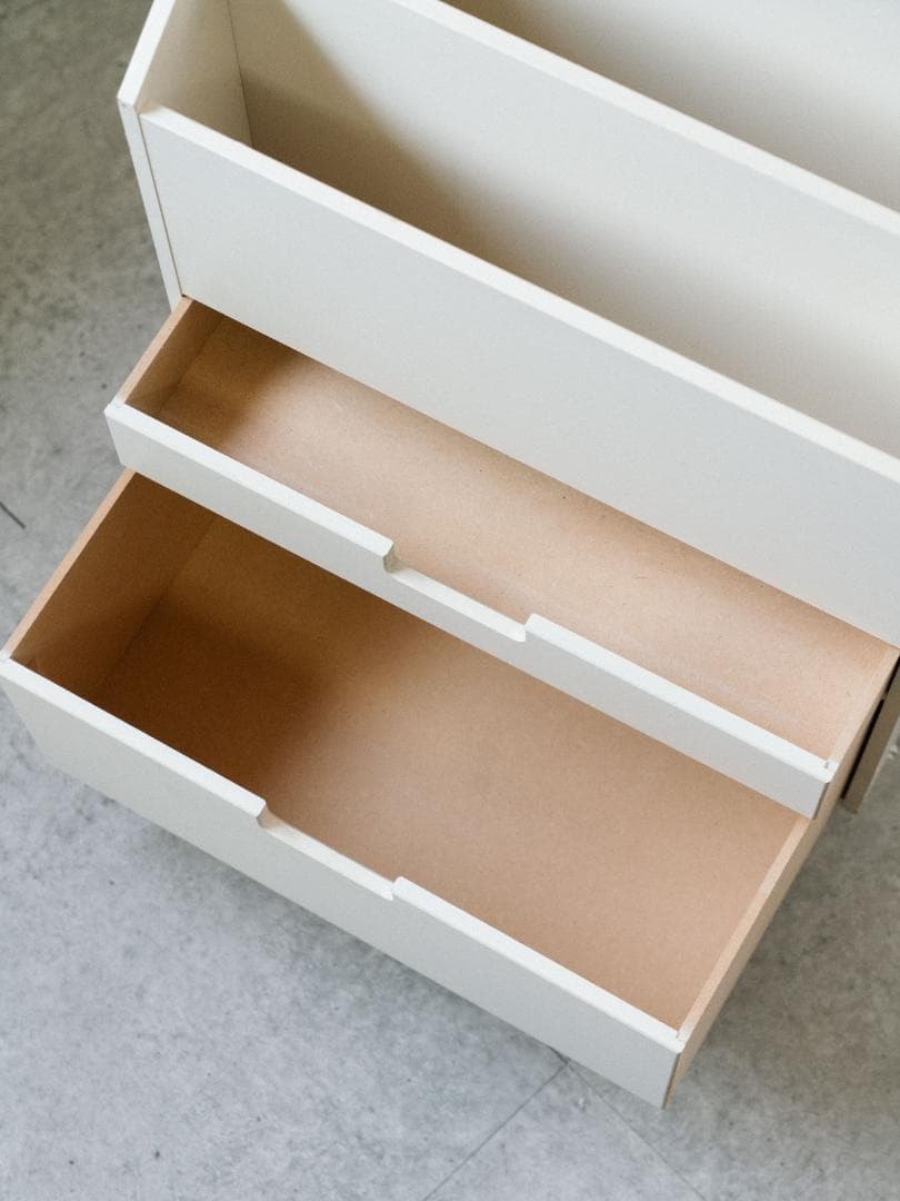 【太郎】マガジンラック・ブックシェルフ 本棚 ワゴン レトロ