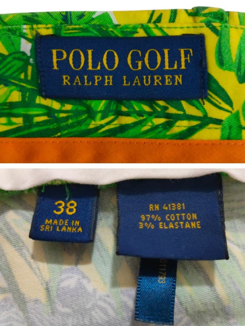 ポロ ゴルフ ラルフローレン メンズハーフパンツ しまうま ウェア W38