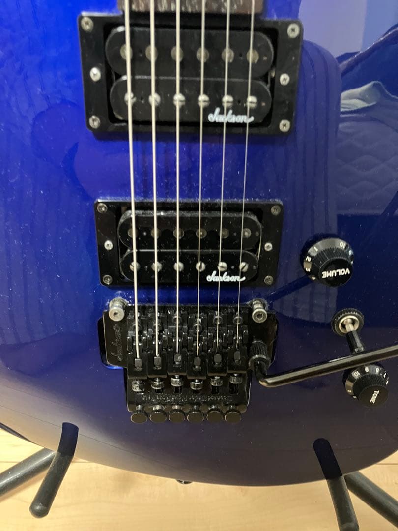 Jacksonスーパーディンキースチューデント中信楽器　超美品　ブルー