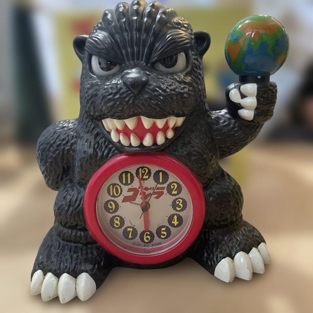 ゴジラ　目覚まし時計