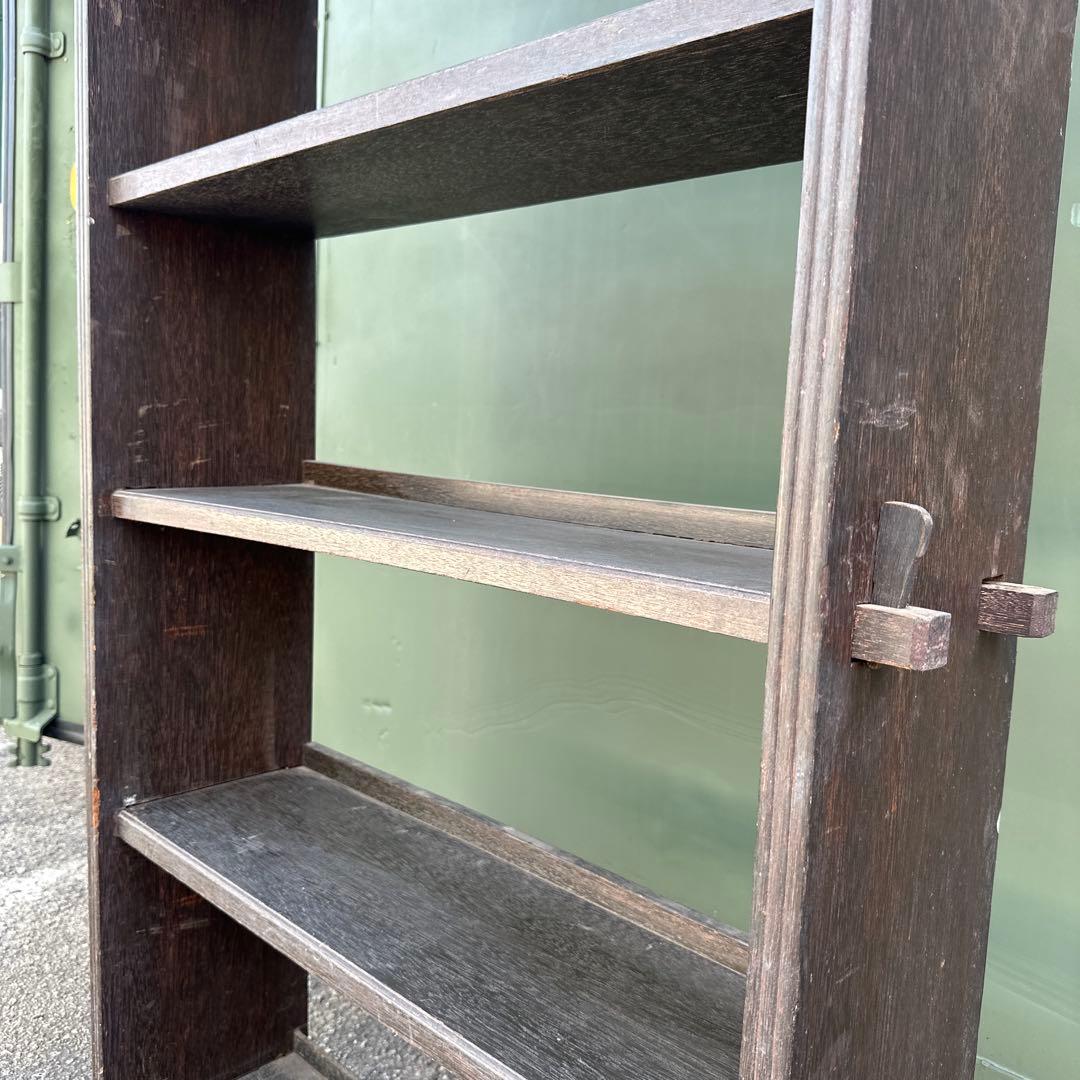 ほとんど送料‼️ヴィンテージ　杭どめ　書棚　棚ディスプレイに！シューズラックに！