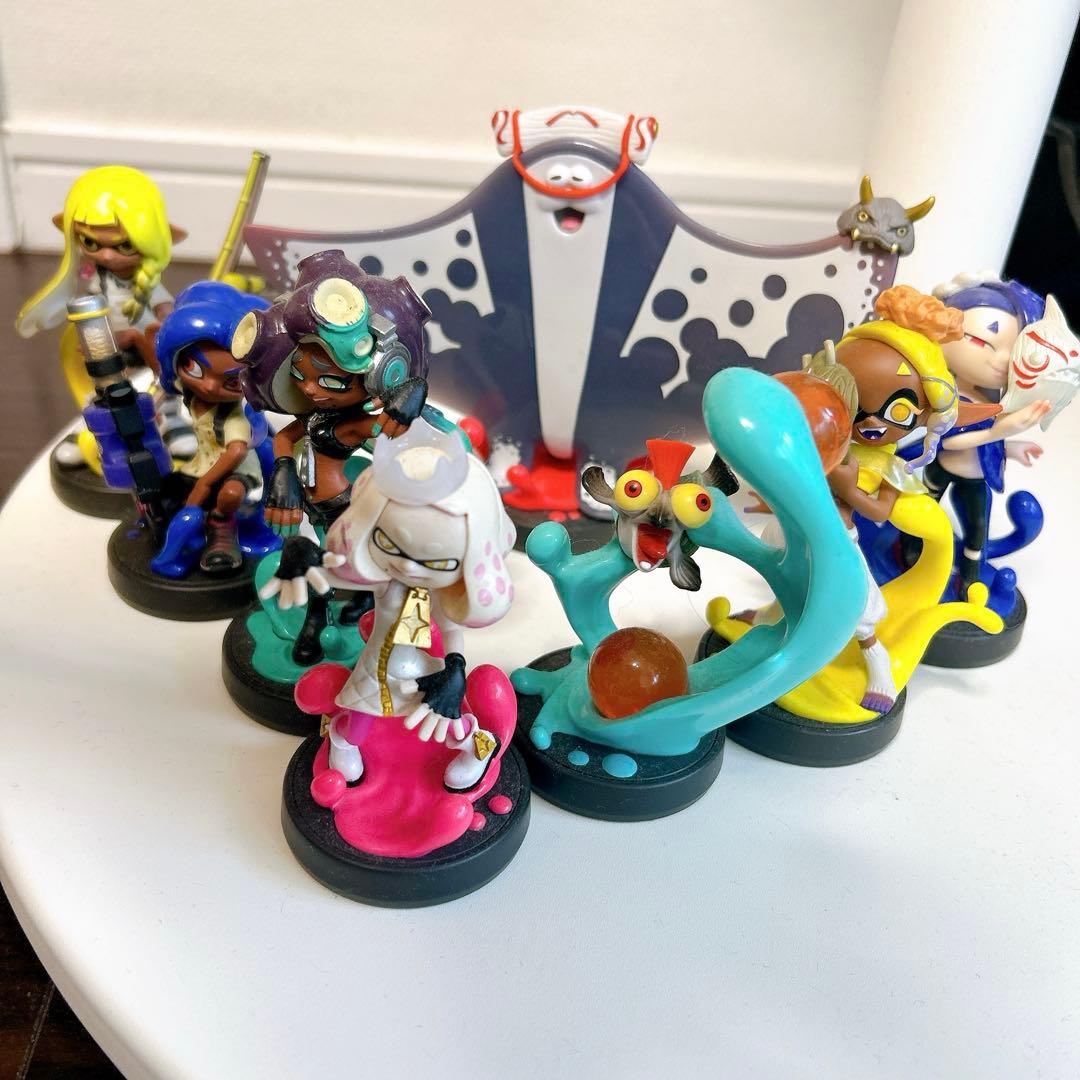 amiibo スプラトゥーン　8体　まとめ売り