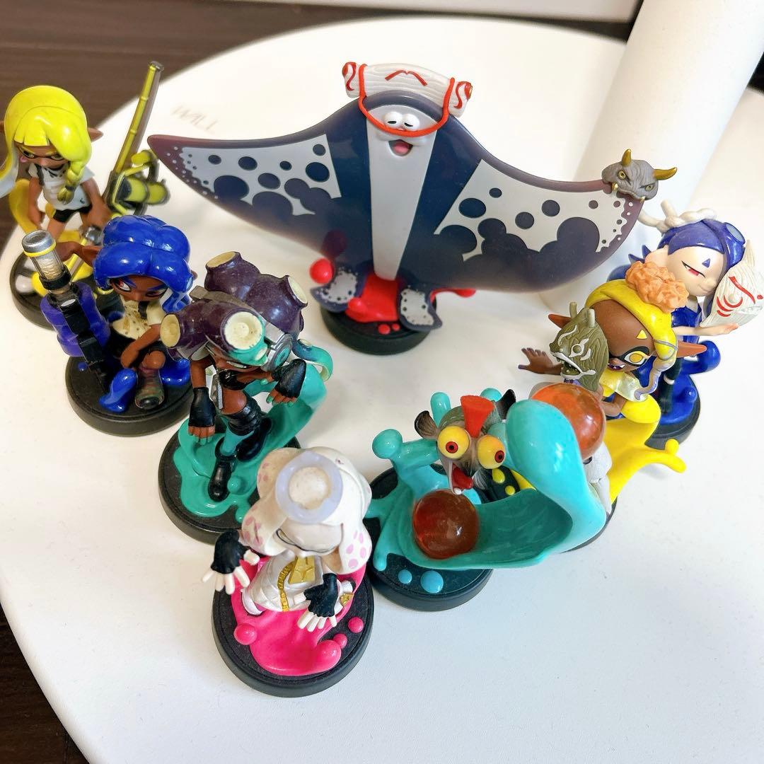 amiibo スプラトゥーン　8体　まとめ売り