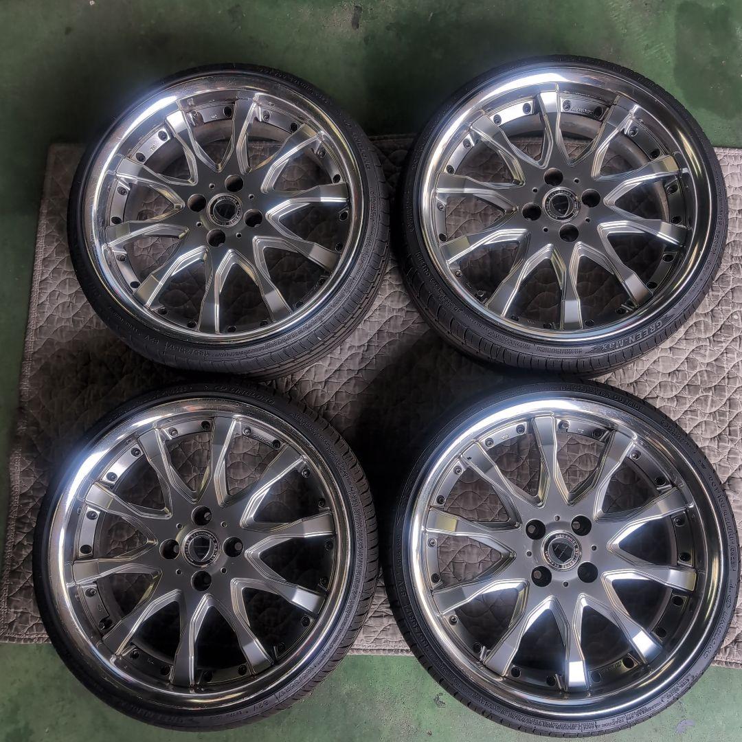 【深リム】WORK Schwarz 17インチ185/35R17 4本 2025