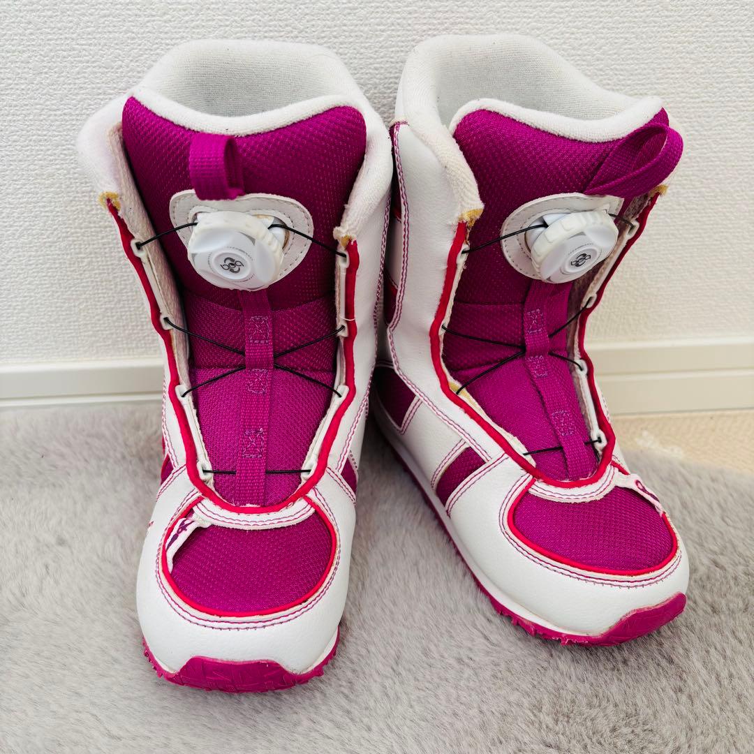 【ジュニア・キッズ】BURTON スノーボード3点セット 100cm K2 ボア