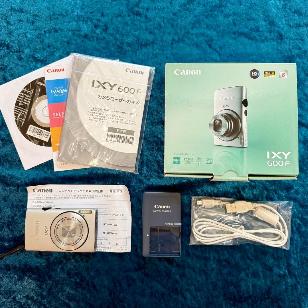 Canon IXY 600F キャノン コンパクトデジタルカメラ