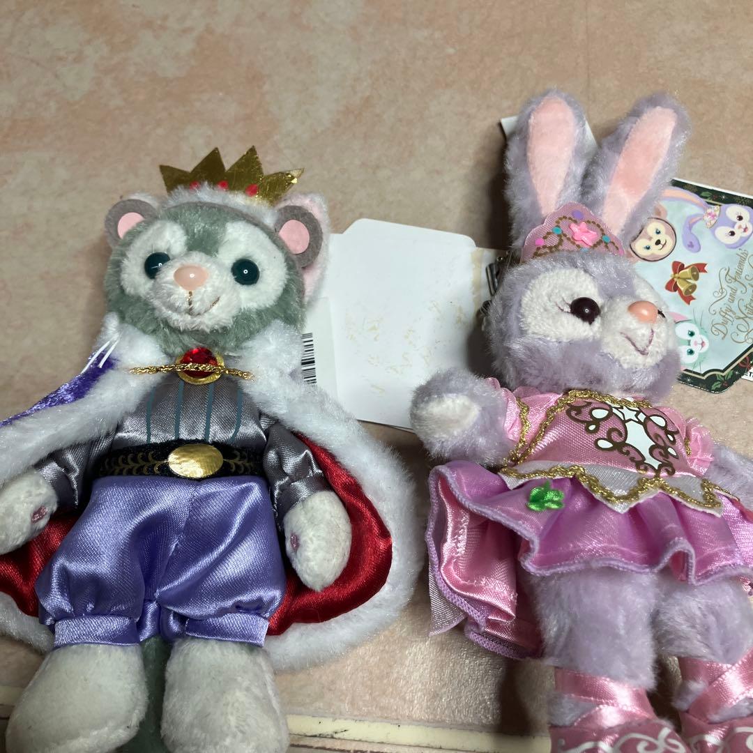 【未使用】ダッフィ&シェリーメイ他4セットくるみ割り人形