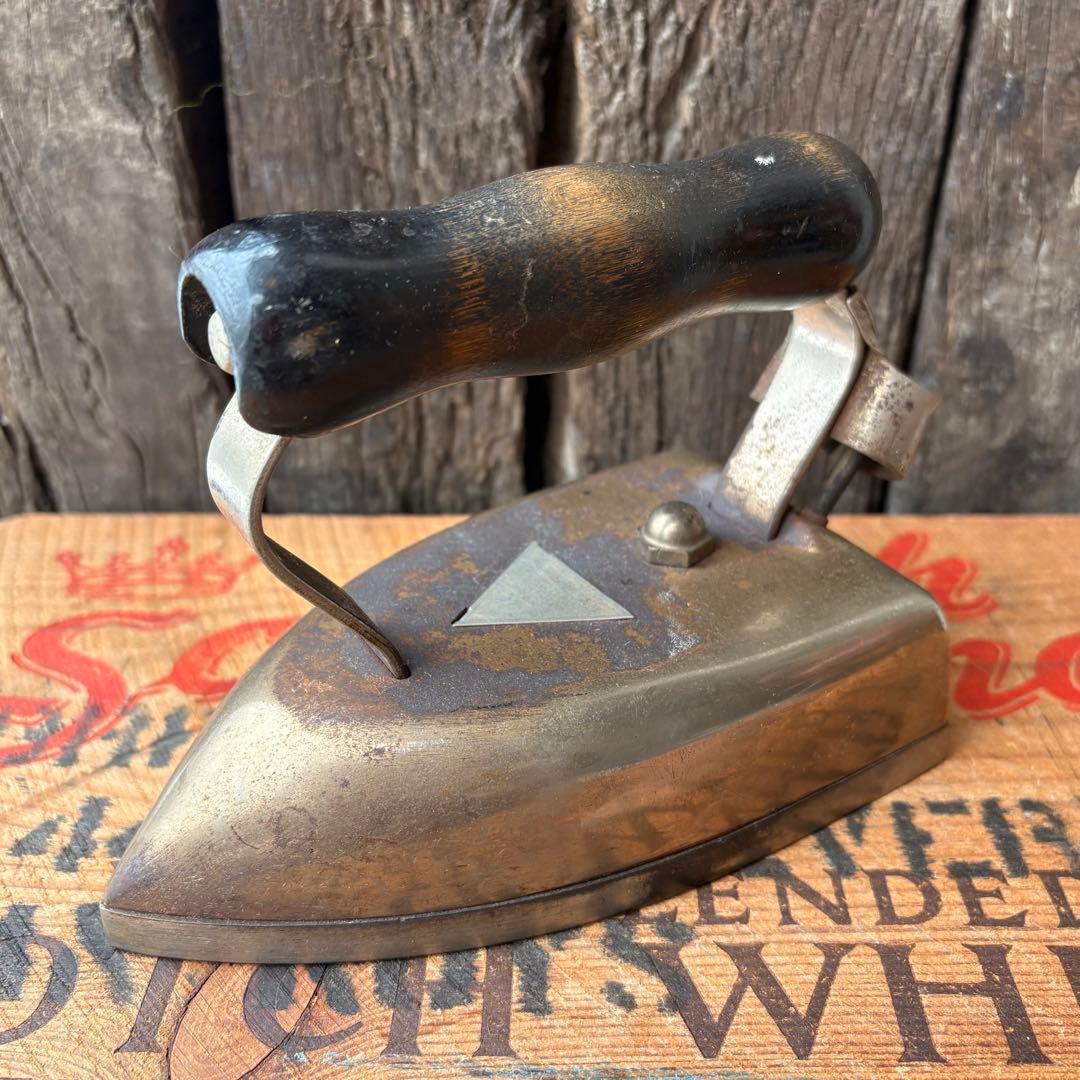 【1910s USA vintage】アイロン アンティーク インテリア