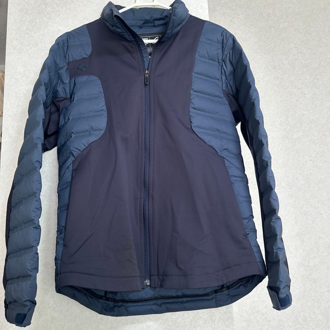 デサント　エアーポケットダウン　ネイビー　メンズ　L