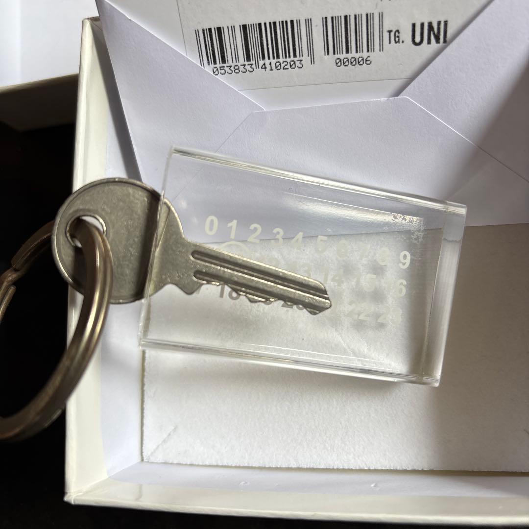 Maison Margiela メゾンマルジェラ クリアキーホルダー