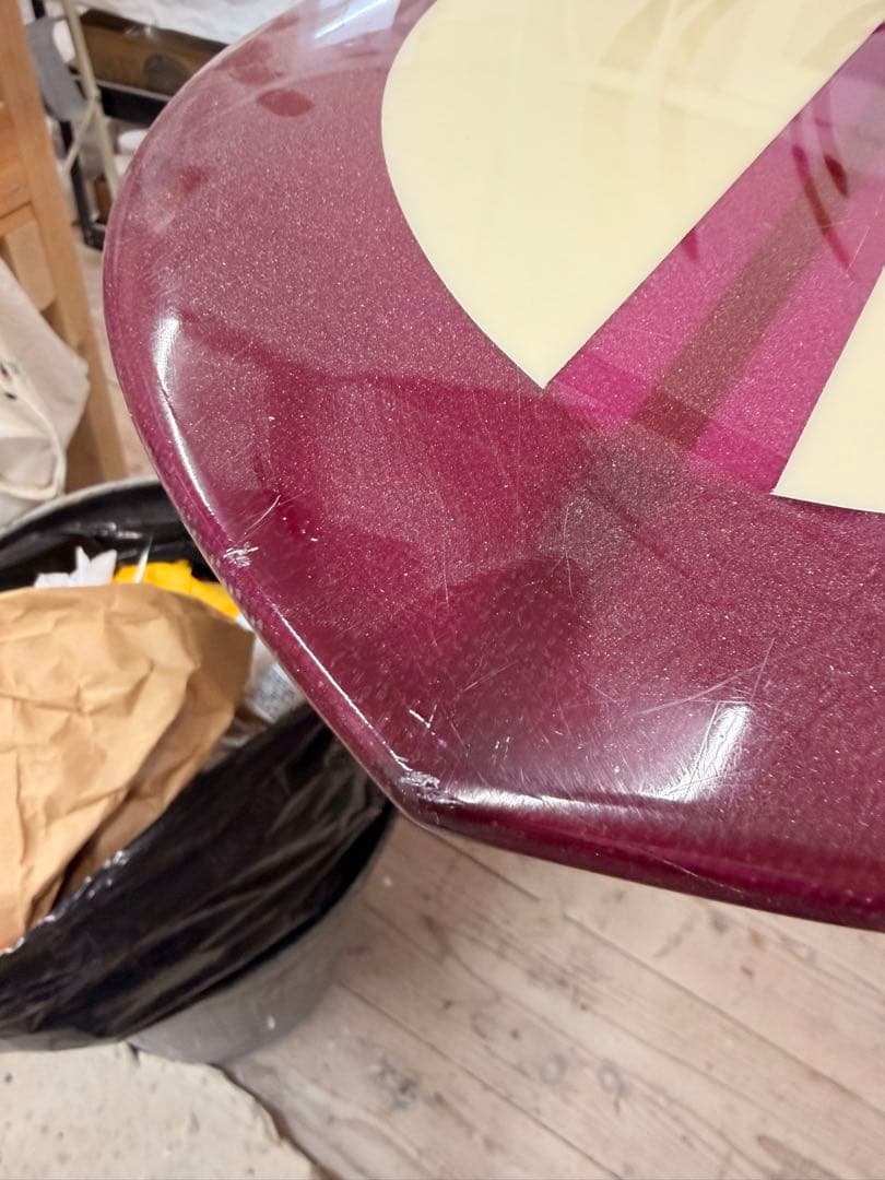 【手渡し限定】TANNERサーフボード、スーパー66モデル　ロングボード