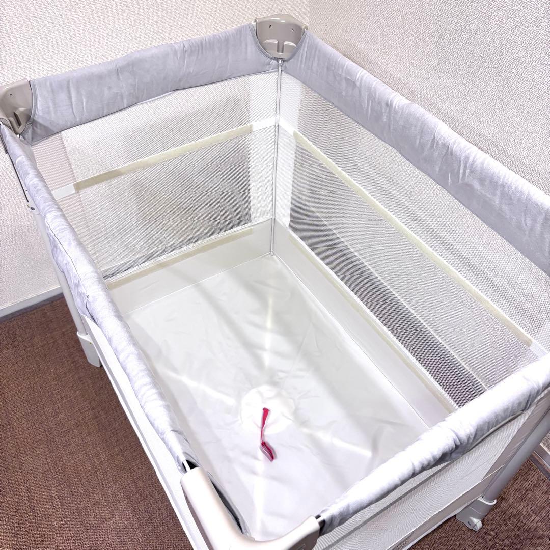 美品⭐️Aprica アップリカ ココネルエアープラス AB ホワイト ベージュ