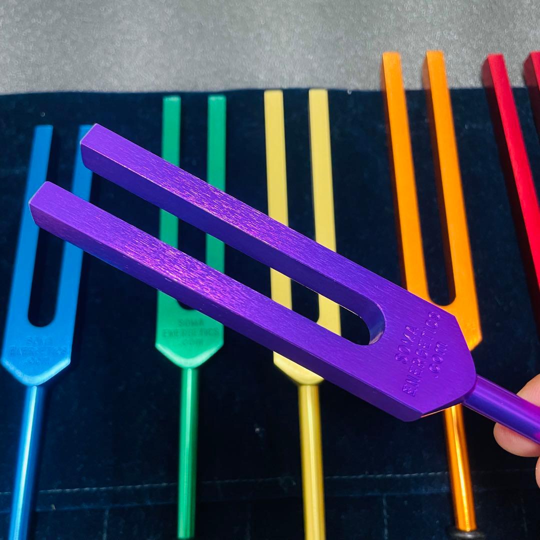 Soma Energetics社製　ソルフェジオ　音叉　エナジーチューナー